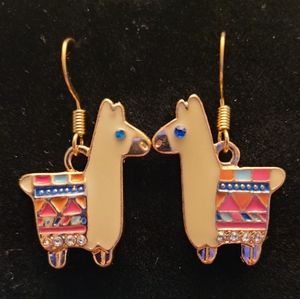 Llama Earrings